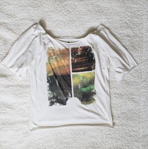 Off the Shoulder Crop Top